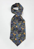 Cravata, Ascot, Albastru miezul Noptii
