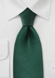 Cravata uni neteda culoarea verde de brad--Cravate Online