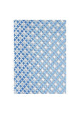Cravată de afaceri albastru pulbere alb perlat suprafață grilă