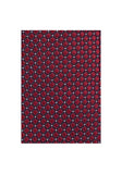 Cravata Clip-on rosie  structura rosu mediu bordeaux