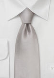 Cravată festivă XXL argintie