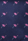 Papion Flamingo în albastru închis