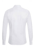 Cămașă slim barbati albă (croială slim)