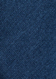 Batistă de buzunar albastră denim cu textură fină punctată