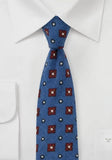 Cravata cu Embleme de cravată albastru pal