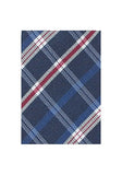 Cravata slim Model cu carouri bleumarin