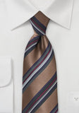 Cravata design in dungi bej