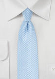 Cravata slim puncte delicate albastre