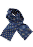 Esarfa in bleumarin cu ornamente