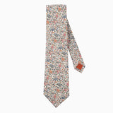 Cravata slim floral
