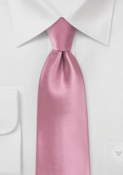 Cravată Moulins din microfibră în roze