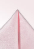 Set: papion bărbătesc, batistă și bretele în blush Set elegant fard pestritat