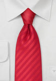 Cravata rosie 120X6 cm