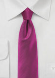 Cravata magenta monocromatic polifibra italiana