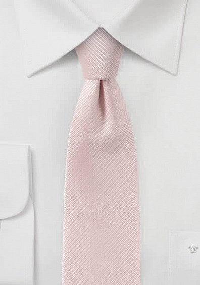 Cravate roz trandafir monocromatic polifibra italiana roze
