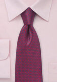Cravata model roz mov regal