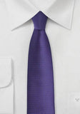 Cravate violet  slim