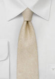 Cravata îngustă de nuntă pentru mire - Cravatepedia