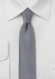 Cravată barbateasca tricotata de mătase din brad verde - Cravatepedia