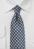 Cravata barbati 148X8.5 cm in romburi