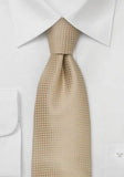 Cravata structura aurie crem - Cravatepedia