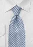 Cravata structura albastru gheata - Cravatepedia