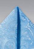 Batista albastra paisley