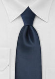 Cravata copii albastru noapte 120X6 cm