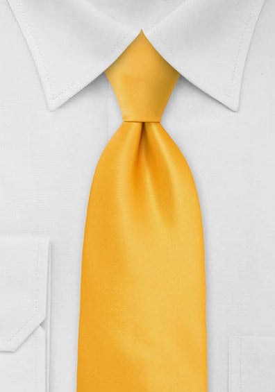 Cravata galbena barbati, 8.5 cm