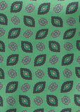 Ascot cu Ornament floral verde