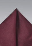 Batista burgundie de mătase italiană simplă--Cravate Online