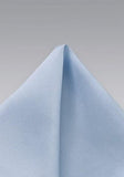 Batista de mătase albastru deschis 25 X25 cm--Cravate Online