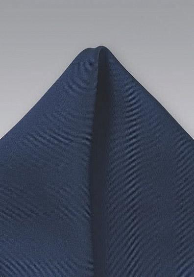 Batista din mătase albastră,25X25 cm--Cravate Online