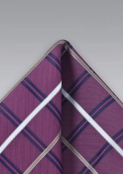 Batiste violet maro dungi--Cravate Online