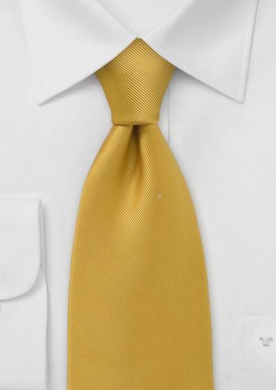 Cravata afaceri de lux monocrom cu striati galbena--Cravate Online