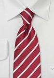 Cravata afaceri, design bendai, visiniu
