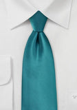 Cravata afaceri eleganta turcoaz
