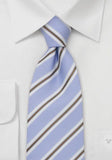 Cravata afaceri in albastru deschis design italian