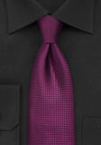 Cravata afaceri mov magenta--Cravate Online