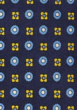 Cravata albastra cu ornamente--Cravate Online