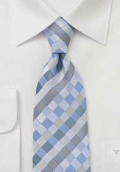 Cravata albastra diamant--Cravate Online