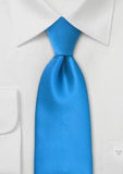 Cravata albastra ghetar microfibra