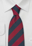 Cravată albastru de cireș bleumarin--Cravate Online