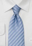 Cravata albastru deschis de matase--Cravate Online
