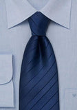 Cravata albastru închis business cafe--Cravate Online