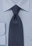 Cravata albastru inchis cu modele, texturata, regala 160cm