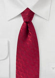 Cravata barbat rosie cu lână--Cravate Online