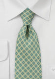 Cravata barbati uni verde matase lux italian--Cravate Online