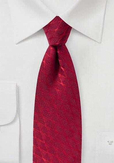 Cravata bleumarin și verde închis cu lână-Red-Cravate Online