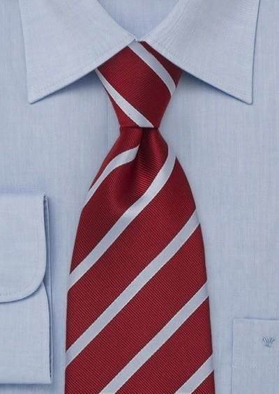 Cravata bordeaux cu dungi albastru deschis--Cravate Online